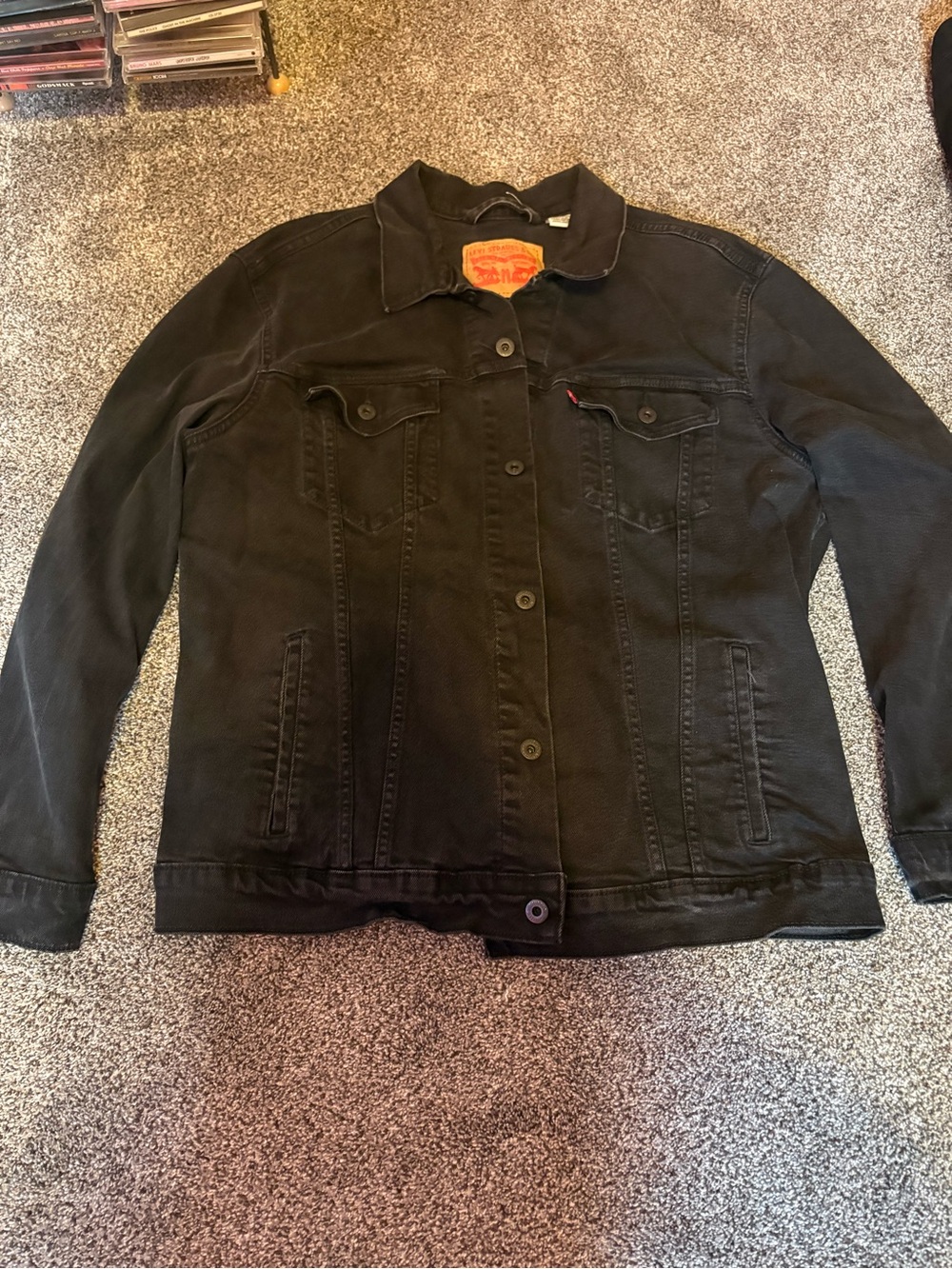 Men’s Black Levi’s Jean Jacket